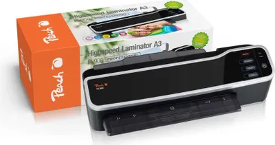 Obrázok produktu pre Peach PL900, Laminátor za studena / za tepla, 1000 mm/min, 1 min, Čierna
