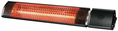 Produktbild von WALTER Professional Infrarot Wandheizstrahler 2000 W, moderne Karbon-Infrarot Technik, energieeffizient & blitzschnell aufgeheizt, Terrassenheizer, 2 Heizstufen, mit Fernbedienung, inkl. Wandhalterung