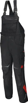 Produktbild von Kübler Latzhose PULSSCHLAG 3324 schwarz/mittel-rot Größe 31