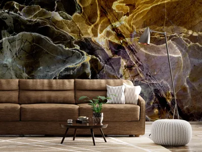 Produktbild von Vlies Fototapete Marmor 400x280 cm Tapeten Wandtapete XXL Betonoptik Steinwand 3D Effekt bunt f-A-10122-a-a
