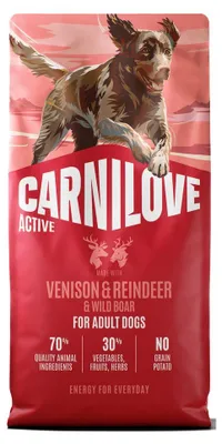 Zdjęcie produktu dla Sucha karma dla psa Carnilove Active Venison Reindeer Boar 12kg