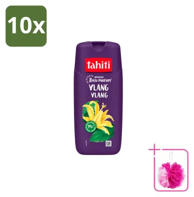 Imagen del producto de 10 unidades de gel de ducha Tahiti Ylang Ylang - 315 ml - Paquete económico
