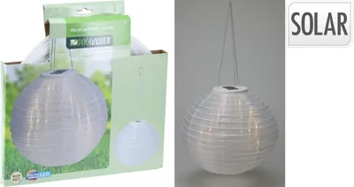 Image de boule de 28 cm, 12 LED, à énergie solaire, polyester_EXTPLASTIMEX