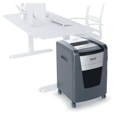 Zdjęcie produktu dla Rexel XP418+, Rozdrabnianie krzyżowe, 4 x 35 mm, 45 l, 400 ark., 55 dB, Dotyk