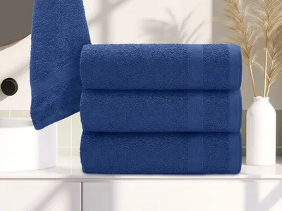 Obrázok produktu pre Uterák BASIC MALÝ tmavomodrý 40 x 60 cm, 100% bavlna