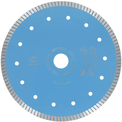 Produktbild von PRODIAMANT Diamanttrennscheibe 180mm Fliese, Naturstein F33 Bohrung 30/25,4mm