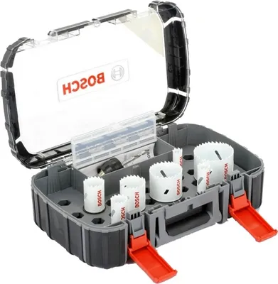 Zdjęcie produktu dla Zestaw otwornic Bosch Professional Standard BiM 11 szt., w tym Ø65 mm (2608580886)