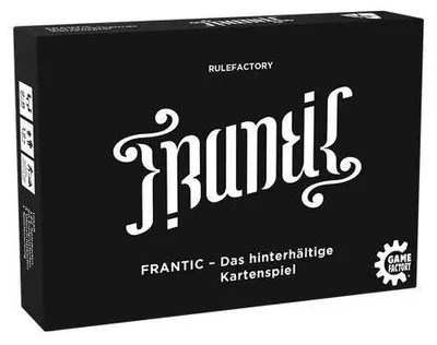 Produktbild von Game Factory Frantic, hinterhältiges Kartenspiel, deutsche Version