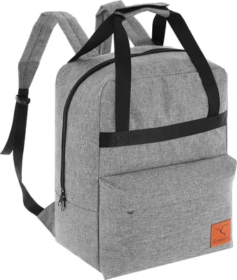 Obrázek produktu pro Dámská taška a batoh 2 v 1 Granori, 40 x 30 x 25 cm – stylový, lehký a prostorný batoh na denní nošení pro dovolenou, školu a každodenní použití, šedý