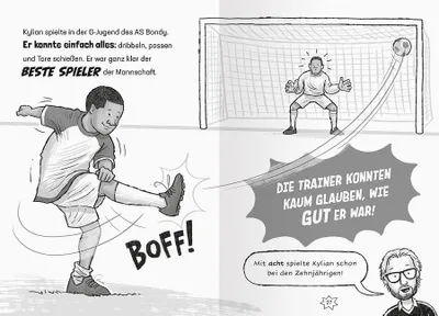 Produktbild von Fußball-Stars - Alles über Mbappé. Vom Fußball-Talent zum Megastar