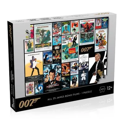 Obrázek produktu pro Puzzle Vtzn tahy - James Bond Movie Poster 1000