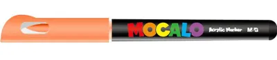 Zdjęcie produktu dla Marker akrylowy pedzelkowy Mocalo pomarańczowy neon M&G - 300