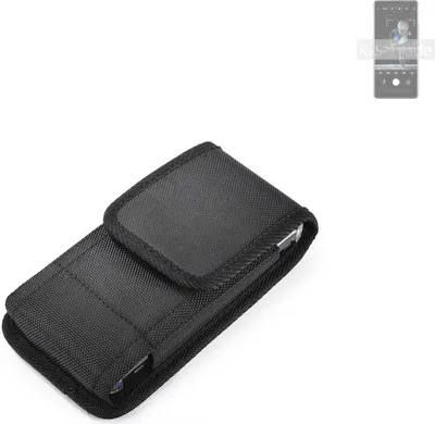 Produktbild von Holster Gürteltasche kompatibel mit Xiaomi 12S Pro Holster Gürtel Tasche wasserabweisend Handy Hülle Schutz Hülle Outdoor schwarz K-S-Trade