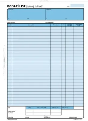 Produktbild von 1043 - Lieferschein A4, 100 Blatt