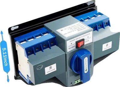 Produktbild von Automatischer Umschalter, Robuste Konstruktion, Benutzerfreundliche Bedienung, Blau