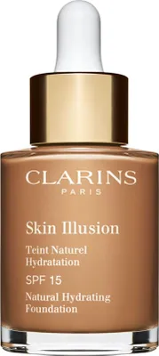 Immagine prodotto di Clarins Skin Illusion Fondotinta Liquido Idratante Naturale Con Spf 15, 114 Cappuccino, 30 Ml