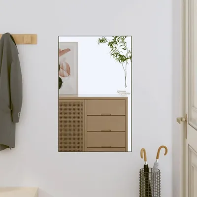 Zdjęcie produktu dla The Living Store Lustro ścienne 40x60 cm szklane prostokątne