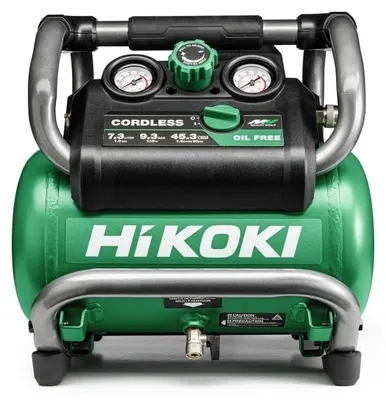 Image de Compresseur 36V Hikoki EC36DAW4Z - 7,6 l - 135 PSI - compatible ET36A - carton