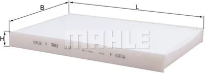 Produktbild von Innenraumfilter KNECHT LA 93