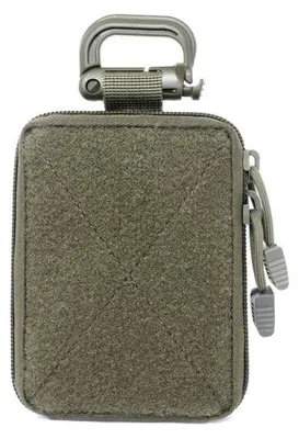 Produktbild von Taktische Molle Hüfttasche Mini Pouch Grün 13x10x2 cm