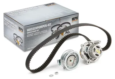 Obrázek produktu pro Sada rozvodového řemene HEPU PK05450 + vodní pumpa pro VW Golf IV (hatchback, 1J1), Golf VI (5K1), Golf V (hatchback, 1K1), TOURAN (1T1, 1T2), Passat Variant (3C5)