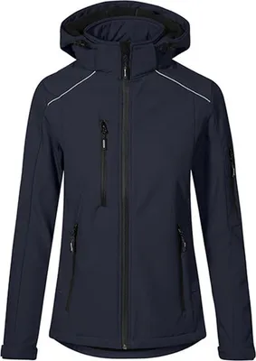 Produktbild von Softshell Jacke Plus Size Damen, Marineblau, XXL