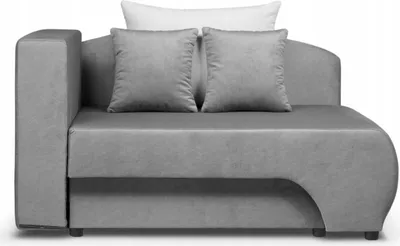 Produktbild von Schlafsofa - mit Bettkasten - Grau - 2 Sitzer Sofa - Couch mit Schlaffunktion - Stilvoll Bettsofa - Wohnzimmer Polstersofa - MOON