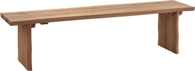 Produktbild von Sitzbank Diella 200x45x44 Küchenbank Massivholz Wildeiche geölt 12112-200