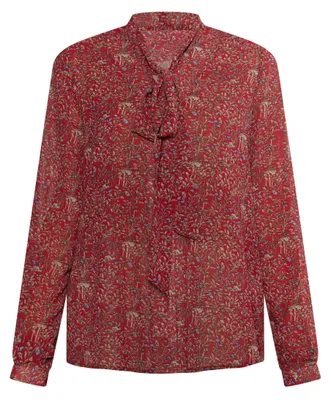Produktbild von EVERA Damen Bluse - Rot Mehrfarbig EVERA Damen Bluse - Rot Mehrfarbig, L