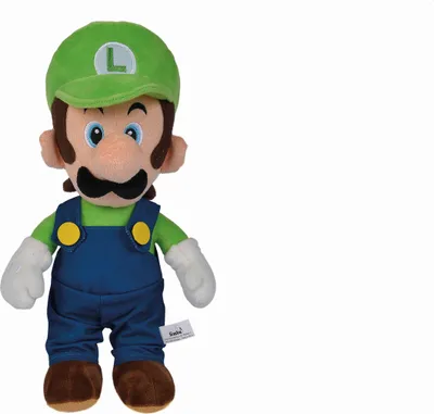 Produktbild von Super Mario Luigi Plüsch, 30cm