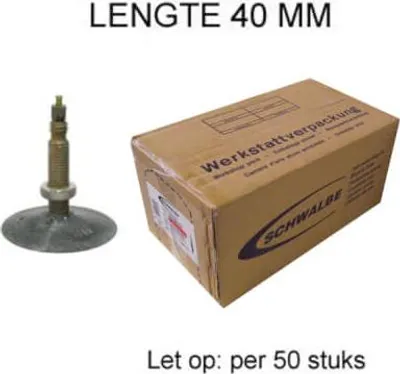 Zdjęcie produktu dla Dętka Schwalbe SV17 28 28 47-622 635 FV 40 mm (50 sztuk)