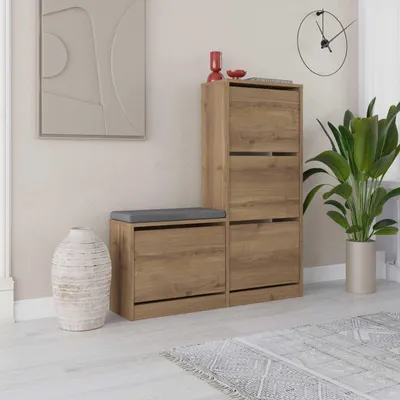 Obrázok produktu pre Skye Decor, Skrinka na topánky - Dora (Hiteak)
