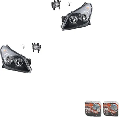 Produktbild von Scheinwerfer Satz + Osram Night Breaker Laser passend für Opel Astra H 03/04- 1710368 13243424 13261999 6710051 1710369 13243425 13262000 67100 Johns