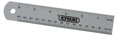 Produktbild von 152 mm / 6'' Aluminium Lineal