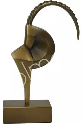 Productafbeelding van Decoratief object, ornament, antiek, brons, staal/aluminium, afmetingen 31x10x51