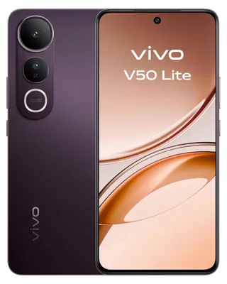 Productafbeelding van VIVO V50 Lite 4G, 17,2 cm (6,77 inch), 8 GB RAM, 256 GB opslag, 50 MP camera, Android 15, zwart