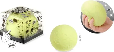 Produktbild von Trendhaus Handelsgesellschaft Anti-Stress-Quetschfigur Mond XXL n Sonstige
