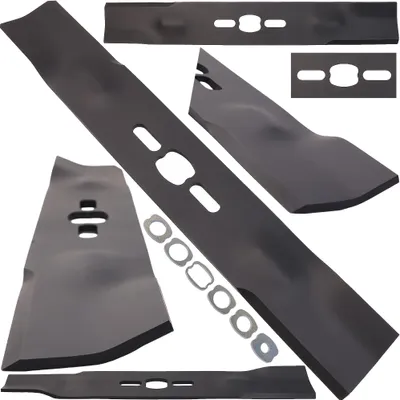 Zdjęcie produktu dla Uniwersalne ostrze do kosiarki 38 cm Ostrze do kosiarki ⌀10 16 18 mm