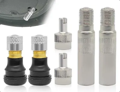 Immagine prodotto di Accessori per scooter elettrici: set di valvole tubeless, adattatore per prolunga valvole. Realizzati con materiali resistenti e affidabili, specifici per scooter elettrici