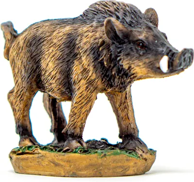 Produktbild von Dekofigur Poly - Wildschwein - Länge 5 cm