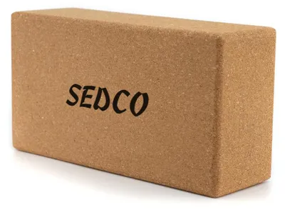 Obrázok produktu pre Sedco Yoga Brick - Cork Wood - 23 cm