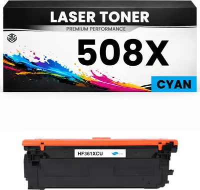 Produktbild von XXL Toner kompatibel für HP CF361X / Cartridge 040HC(508X) Color LaserJet Enterprise 552dn/M553dn/M553n/M553x/MFP M577;Canon Color imageCLASS LBP712Cdn Canon i-SENSYS LBP710Cx/712Cx. in Cyan