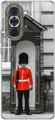 Produktbild von König Design Hülle kompatibel mit Huawei nova 10 Kunststoff Soft Handyhülle - Handy Case England Bobby