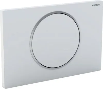 Produktbild von Geberit 115.758.14.5, Spülplatte, Schwarz, Rot, Geberit, 246 mm, 14 mm, 164 mm