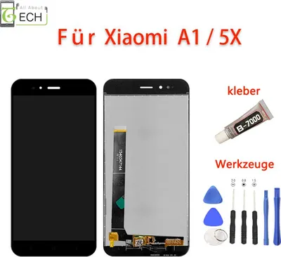 Produktbild von Für Xiaomi Mi A1 / Mi 5X LCD Display Bildschirm Touch Screen mit Werkzeuge