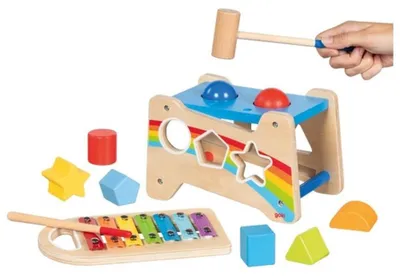 Image de Banc à marteaux avec xylophone et fonction de tri