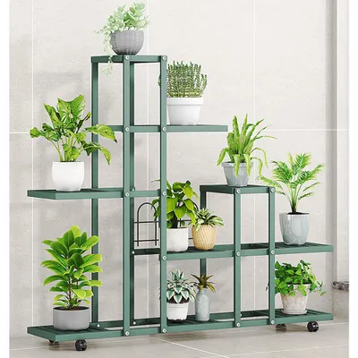 Produktbild von Pflanzenst?nder Blumenst?nder Metall Grš¹n