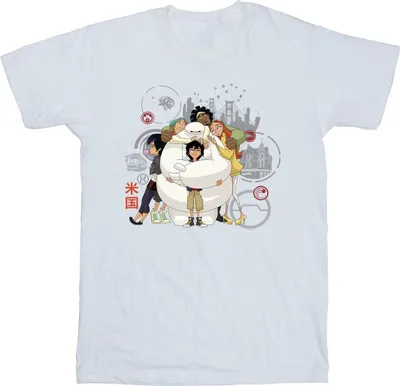 Produktbild von Disney - "Big Hero 6" T-Shirt für Herren BI49350 (XXL) (Weiß)