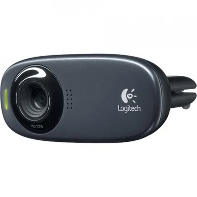 Produktbild von Logitech 960-001000, 1,2 MP, 1280 x 720 Pixel, HD, 30 fps, 60°, USB