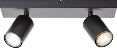 Produktbild von LED Spotbalken, 32 cm Länge, GU10, 345 lm, schwenkbar, matt schwarz